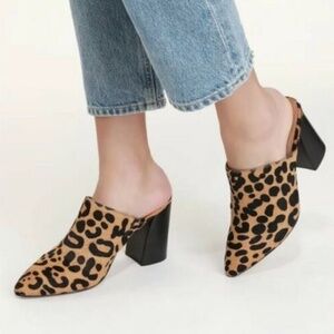 Steven by Steve Madden Nellie Leopard Mule
